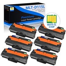 6 pezzi cartuccia toner nero