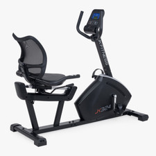 JK Fitness Cyclette Gym Bike Bici Da Camera Orizzontale JK6180 Nero