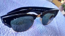Ray-Ban 0316S Megaclubmaster 2000 con custodia e pezza originale Ray Ban