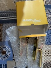 Maniglia Cremonese Mandelli Balconi Finestre Ottone Oro Satinato Nuove