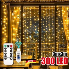 Catena Luminosa 300 LED Tenda