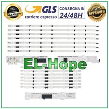 KIT 14 BARRE STRIP LED PER TV