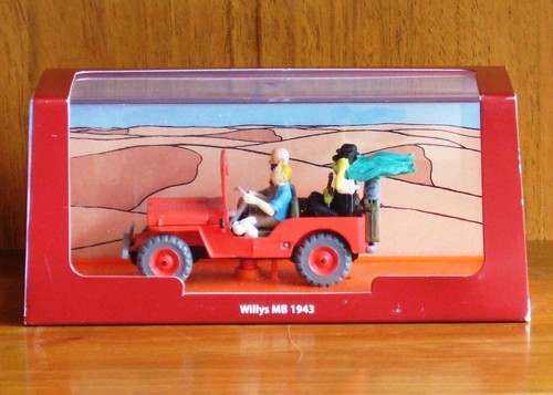 Tintin hergé voiture - voiture, atlas