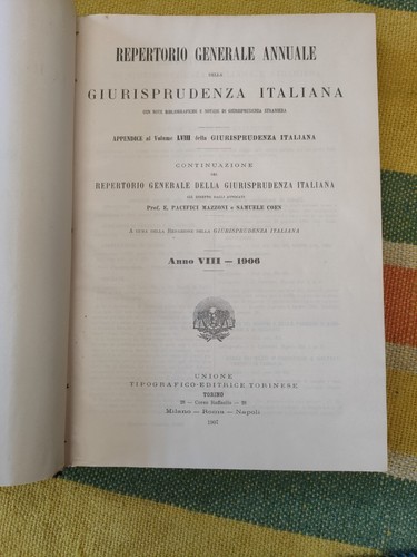 Repertorio generale annuale - repertorio,