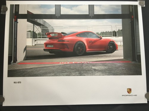 Poster showroom porsche - showroom,