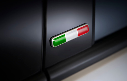 Badge bandiera italiana set - badge,