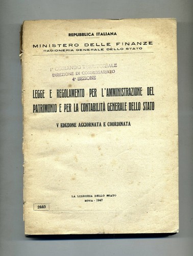 Legge regolamento - legge,