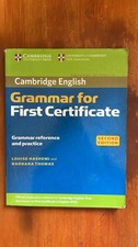 Grammar for First Certificate