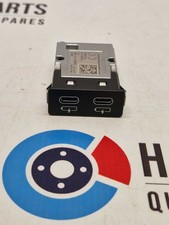 BMW Serie 5 6 G30 G31 G32 2017-2023 Presa Punta di Ricarica Doppia Porta USB C