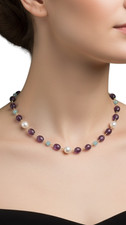 COLLANA CON PIETRE VERE E