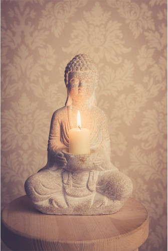 Buddha statua pietra cm - buddha,
