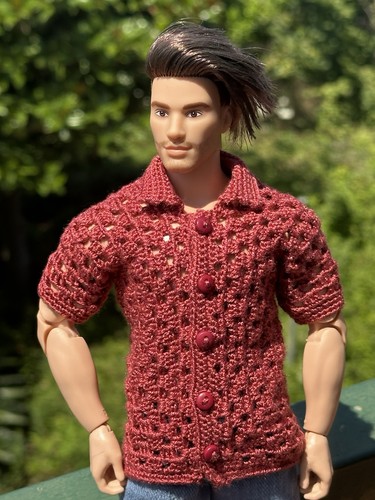 Camicia crochet per - crochet,