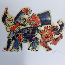 Franz Borghese. Serigrafia.