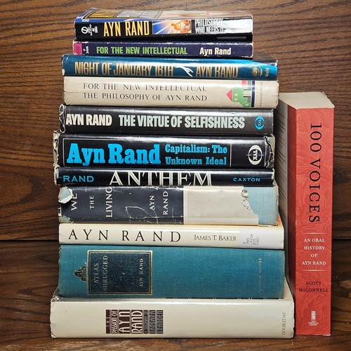 Ayn rand lot - of, books: