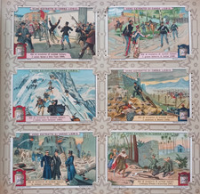 FIGURINE LIEBIG ED ITALIA SANG. 1066 ATTI DI EROISMO DI SOLDATI ITALIANI CAT 9