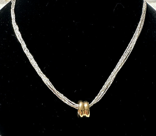 Collana catena multifilo tono
