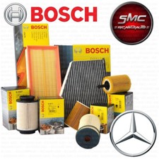 KIT 4 FILTRI TAGLIANDO BOSCH MERCEDES CLASSE A B 160 180 200 CDI DIESEL