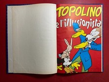ALBO D'ORO n.47 TOPOLINO E L'ILLUSIONISTA (1° Ristampa 1953) Fumetto Walt Disney