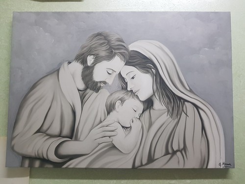 Quadro dipinto mano tela - dipinto, su