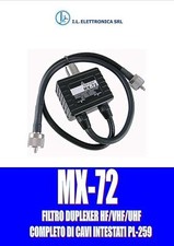 FILTRO DUPLEXER HF/VHF/UHF