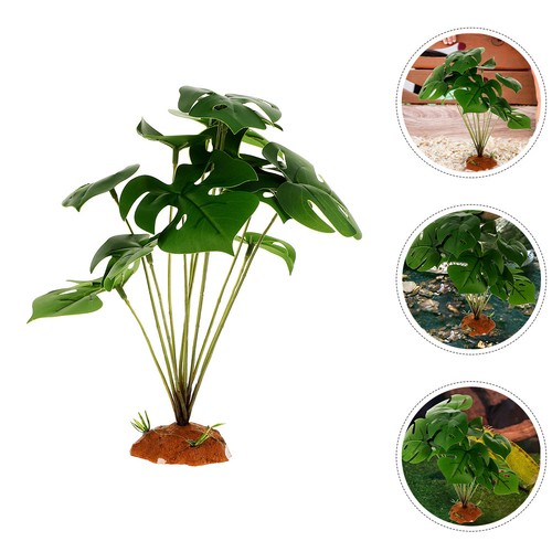 Piante finte rettili terrario - piante,