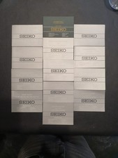 SEIKO lot 13 Paper Booklet Various Diver Chronograph Automatic Quartz Kinetic Et
