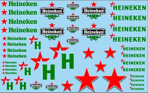 Hotwheels heineken set - 1:64,