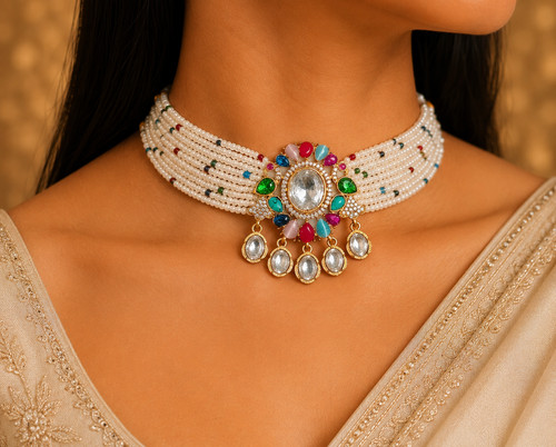 Set collana girocollo amira - set,