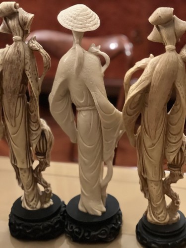 Statuetta donna cinese - donna, vintage