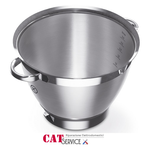 Ciotola acciaio inox con - acciaio,