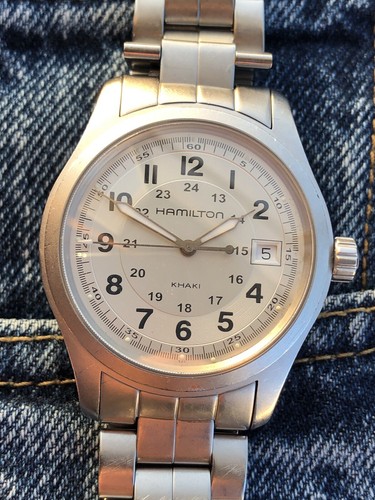 Hamilton quartz khaki military - khaki,
