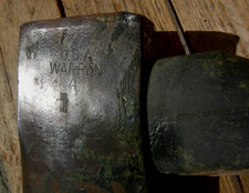 WARREN -mod. 4. OLD AXE for Jeep- 2° W.W. .US.ARMY