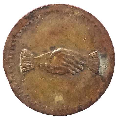 Exonumia raro gettone società - exonumia,