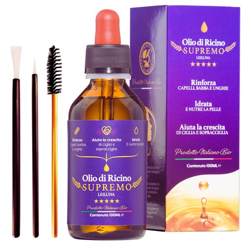 Olio ricino purissimo uso - ricino,