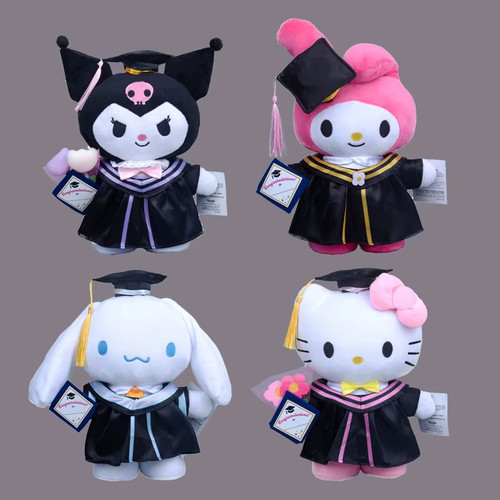 Hello kitty graduation dolls - kitty,