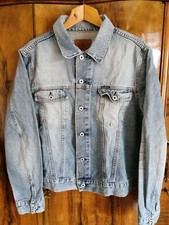 Giacchetta in Jeans Energie by Sixty spa da Uomo taglia L Blu Chiaro Vintage