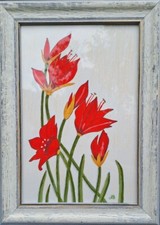 Dipinto a Mano con Fiori