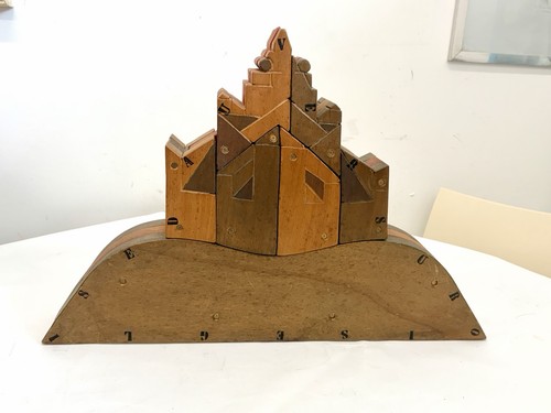Rara scultura legno okoumè - rara,