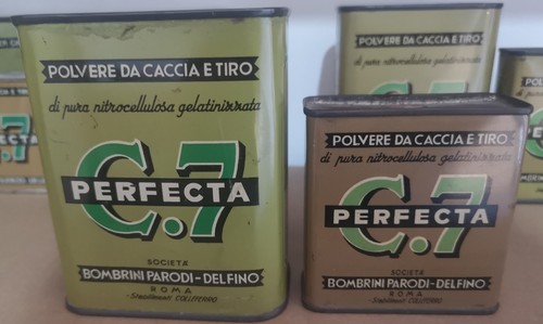Scatola latta polvere da - ,