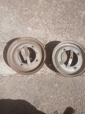 N.2 Cerchi In Ferro Per Fiat 500.F-L.