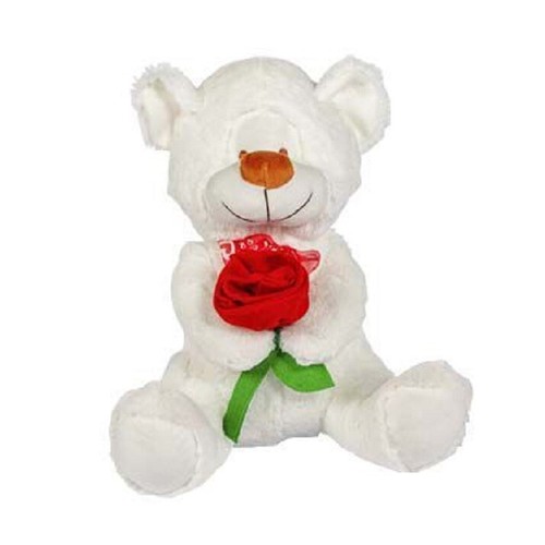 Orso peluche bianco con - orso, cm