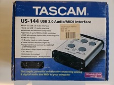 Scheda Audio Tascam US-144 USB – Interfaccia Audio/MIDI – Ottime Condizioni