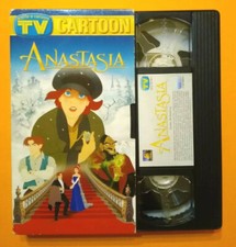 VHS Film Ita Animazione ANASTASIA Pomo TV Sorrisi e Canzoni Videocassetta (V203)
