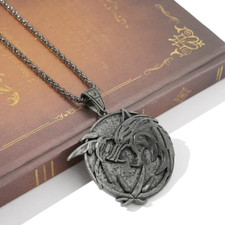 Collana medaglione The Witcher Geralt