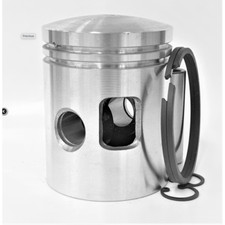 PISTONE ROTA DIAMETRO 57,4 SPINOTTO 16 PER PIAGGIO APE 150/400 E VESPA GS 160