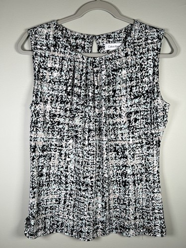 Top senza maniche calvin klein - top,
