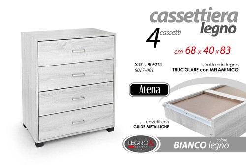 Cassettiera moderna cassetti - cassettiera,