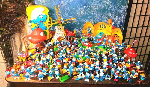 Action figure puffo vintage - action,