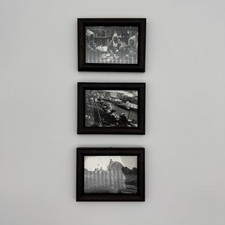 Set of 3 Framed Black White