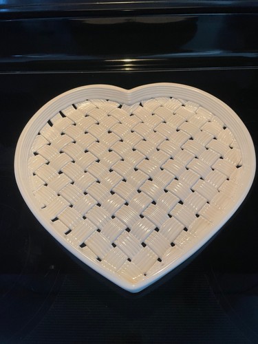 Nuovo piatto cuore bianco - nuovo,